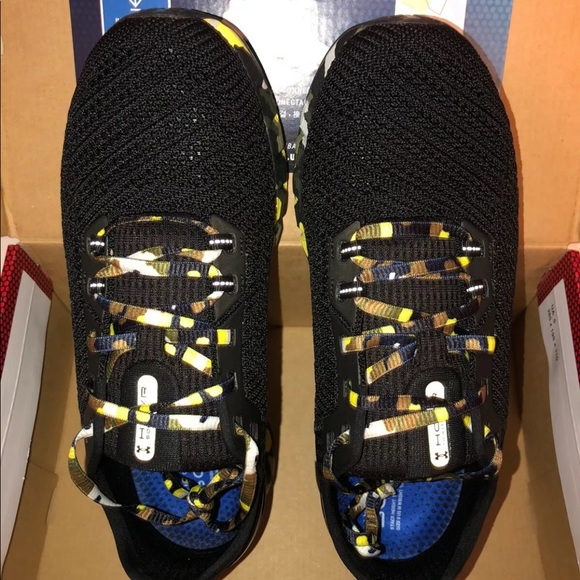 New Men’s Under Armour HOVR Sonic 2 Camo Black - Picture 4 of 7
